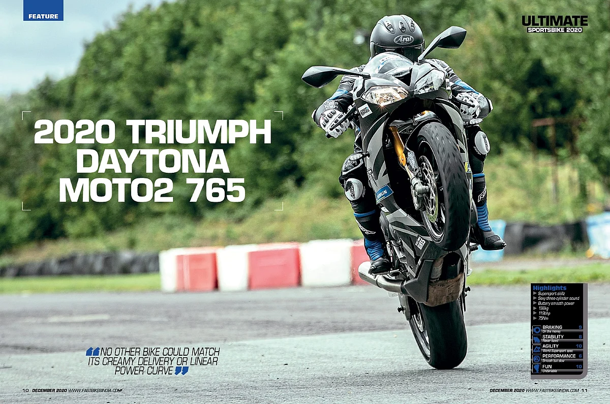 Although the Moto2 edition is sold out, it is still the best bike to have fun with