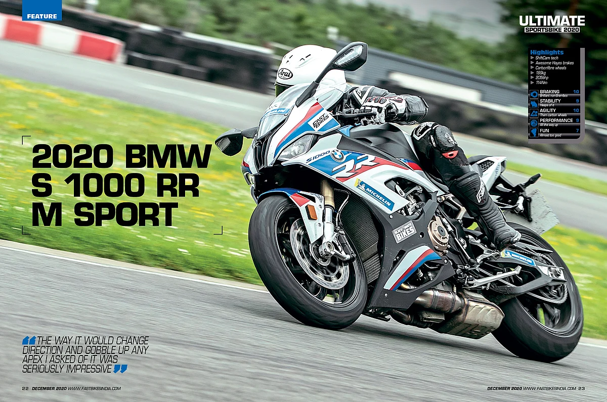 The exceptional motorcycle that won this test last year
