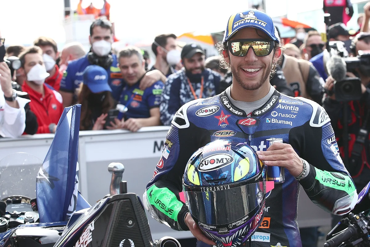 Enea Bastianini had closed up to Quartararo on the final lap for the P3 position and pinched the podium in the second half of the track with a decisive overtake.