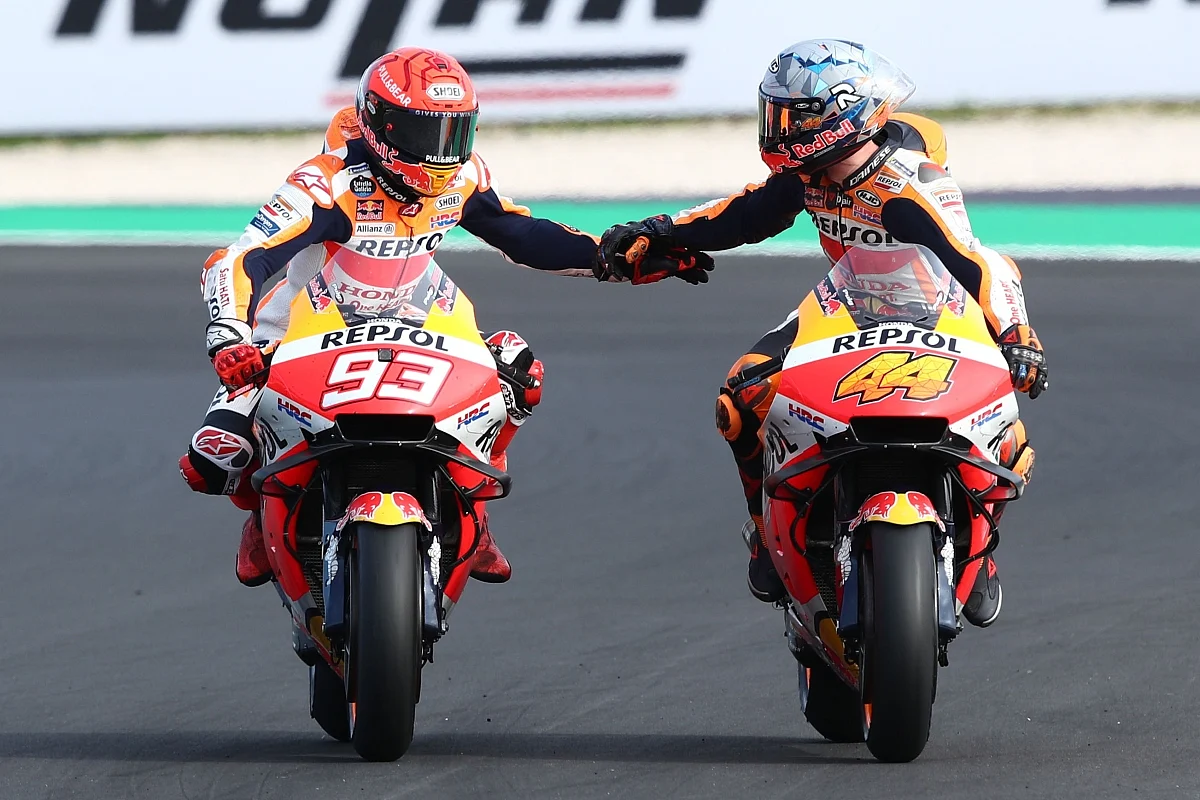 Marc Marquez won the race, making it his second race that he won back to back after his victory at the Circuit of the Americas. And the victory was even sweeter for HRC Honda with Pol Espargaro finishing at P2.