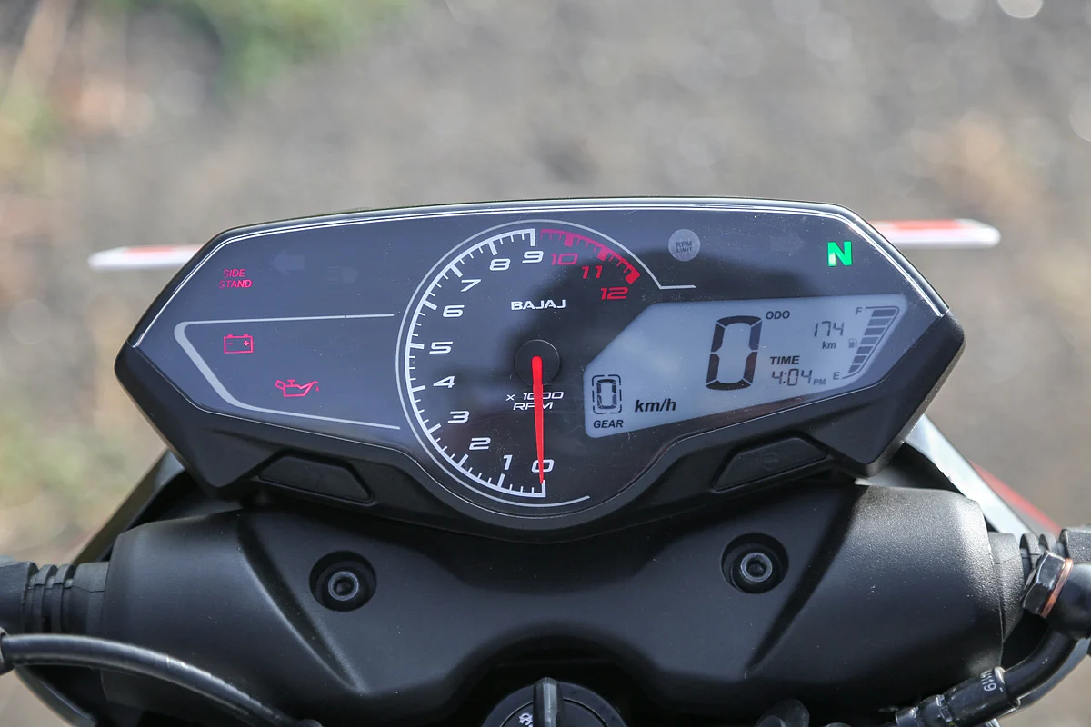Adding to the #ThrillOfRiding is the newly designed cluster with an analogue tachometer in the center