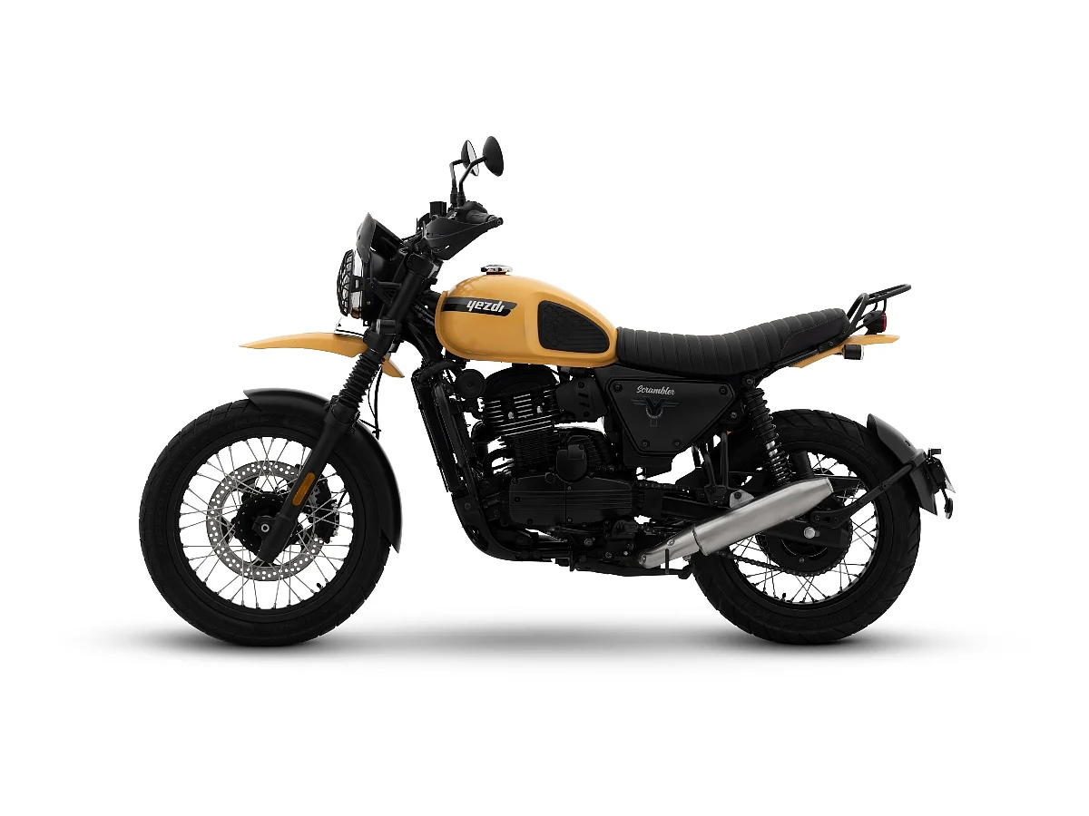 <div class="paragraphs"><p>The Yezdi Scrambler fits the definition of what a ‘scrambler’ is actually meant to do, which is to give the rider confidence and control both off and on the road.</p></div>