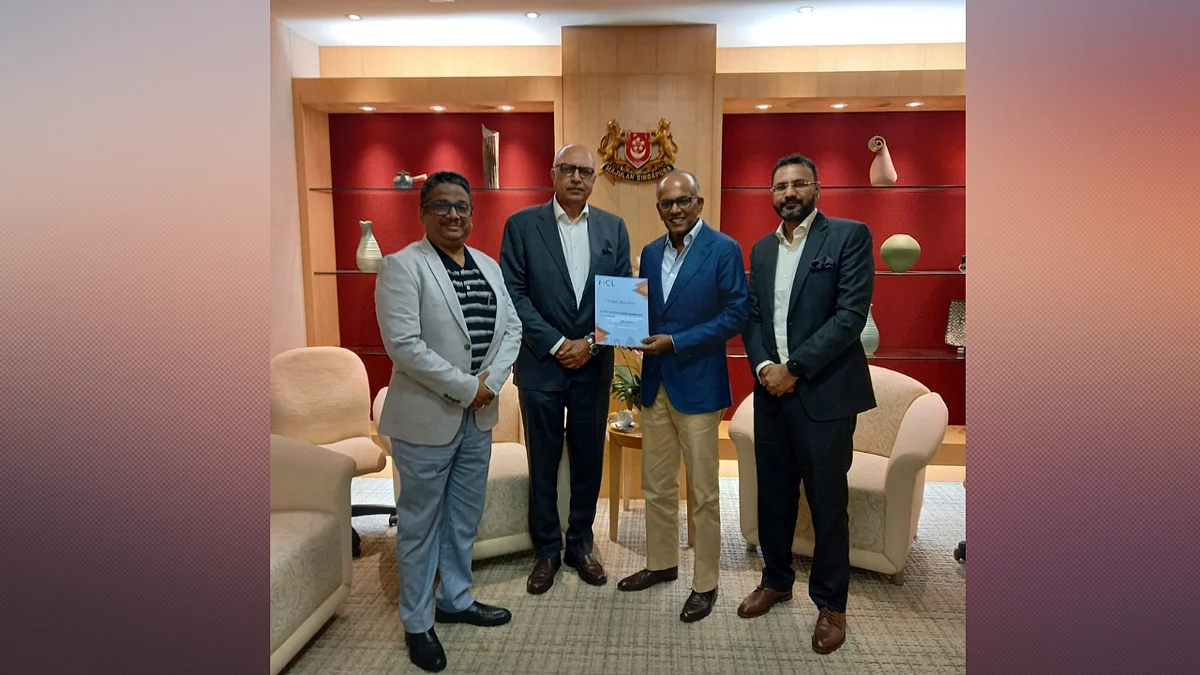 Hon'ble Minister K Shanmugam with FICL delegation.