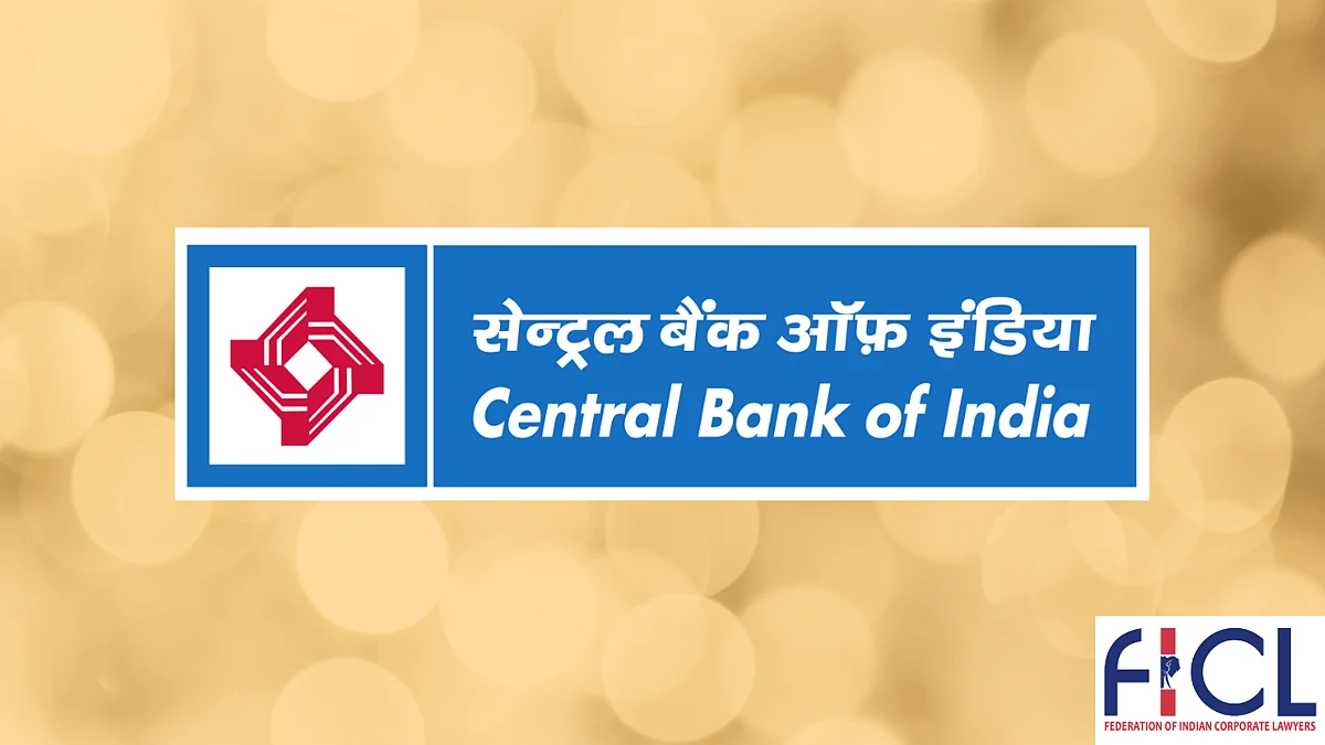 Job as Law Officer at Central Bank of India