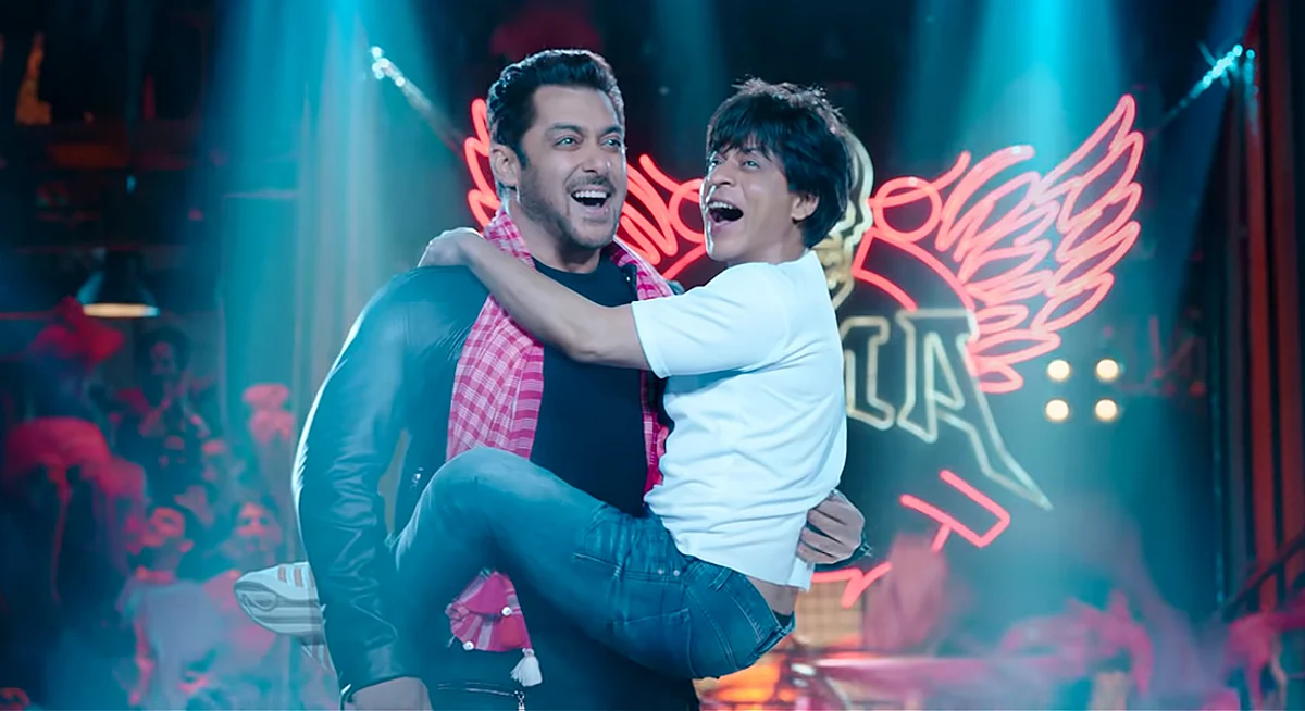 SRK-Salman Hug, Kiss And Dance In Eid Teaser Of Zero