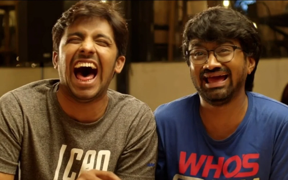 Priyadarshi And Rahul Ramakrishna Are Jathi Ratnalu