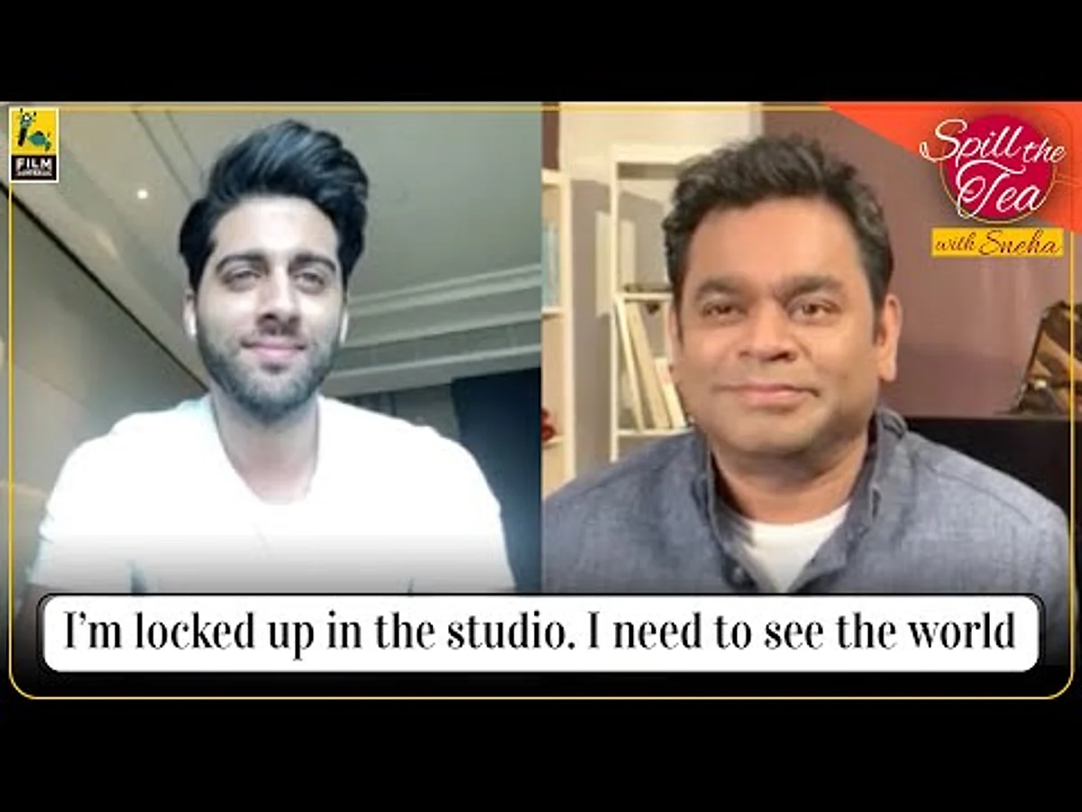 A. R. Rahman & Ehan Bhat | Spill the Tea With Sneha Menon Desai | 99 Songs | Film Companion
