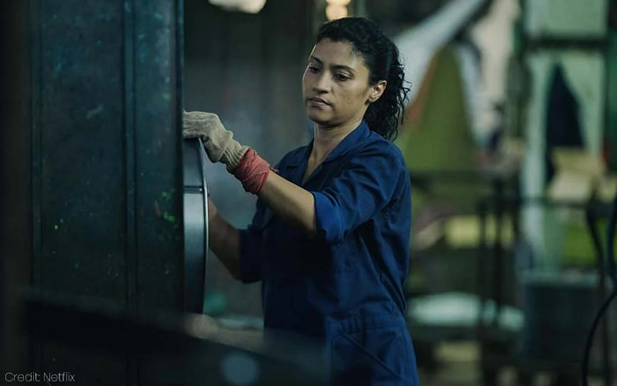 Konkona Sen Sharma in a still from Neeraj Ghaywan's Geeli Pucchi