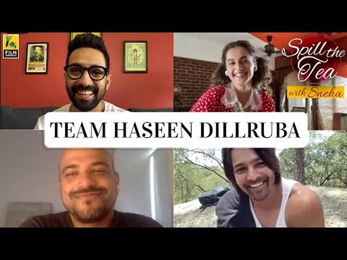 Taapsee Pannu, Vikrant Massey, Harshvardhan Rane, Vinil Mathew | Haseen Dillruba | Film Companion