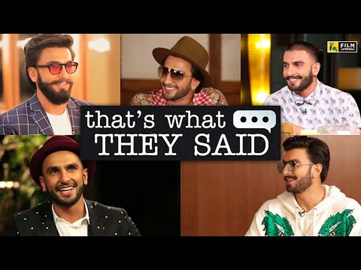 Ranveer Singh | That’s What They Said | Film Companion