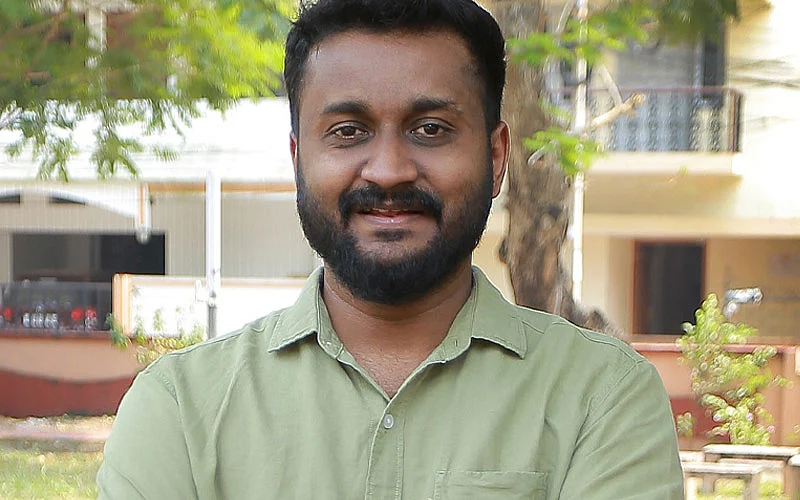 Nithin Lukose, director of 'Paka' (2021).