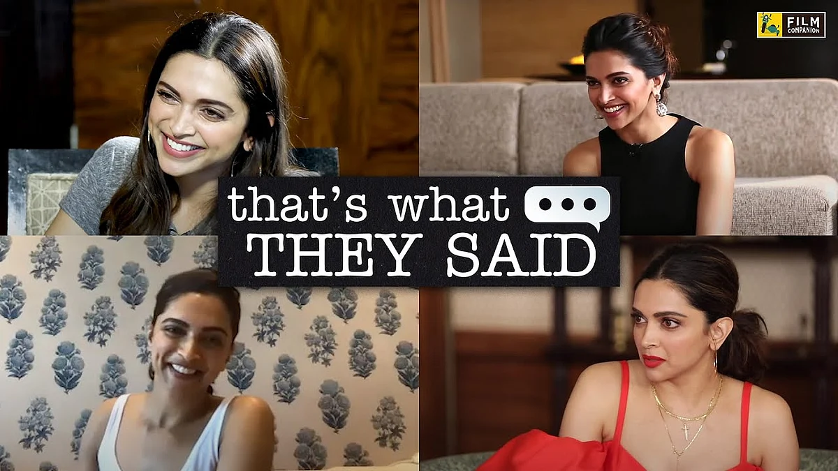 Deepika Padukone | That’s What They Said | FC Front Row | Film Companion