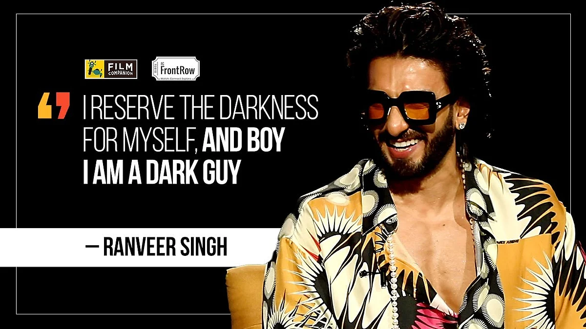 Ranveer Singh On FC Front Row Interview With Anupama Chopra | Jayeshbhai Jordaar