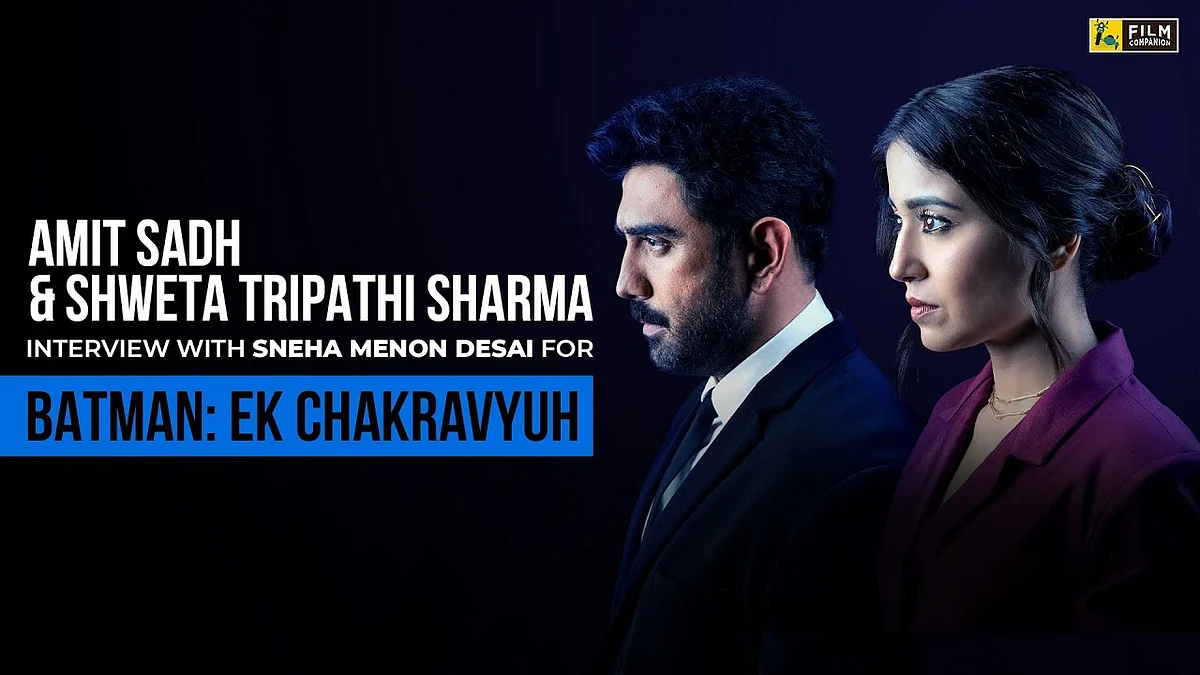 Amit Sadh & Shweta Tripathi Sharma Interview | Batman: Ek Chakravyuh | Spotify | Sneha Menon Desai