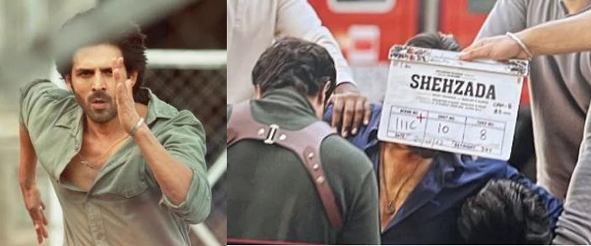Kartik Aaryan for the 'Shehzada' climax.