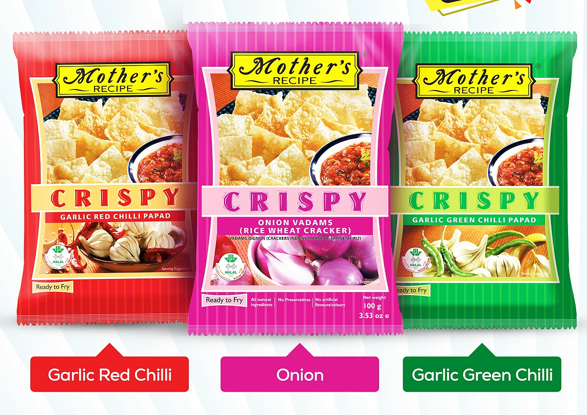 Mother's Recipe launches Crispy Papad-Vadam in three flavors