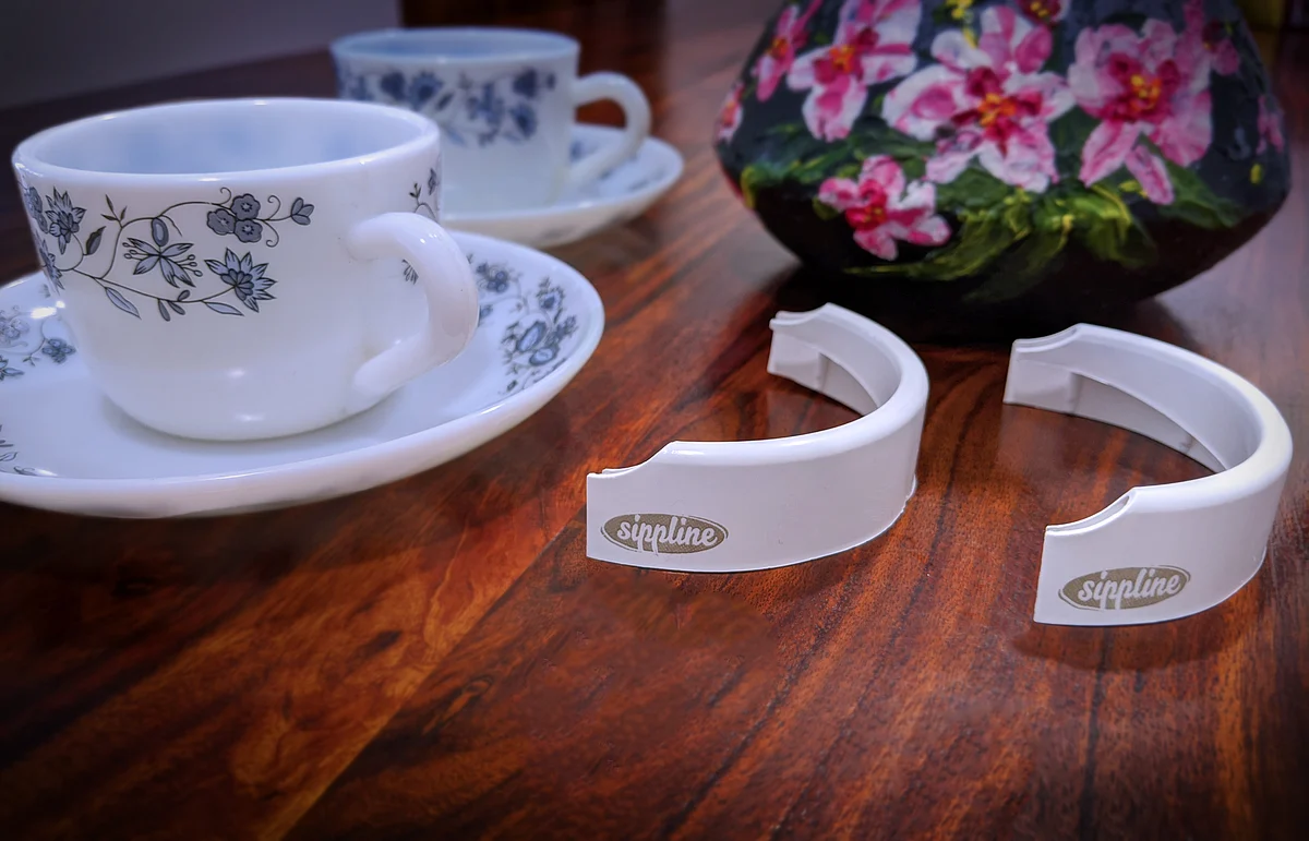 Sippline, a patented medical-grade sterilized drinking tool