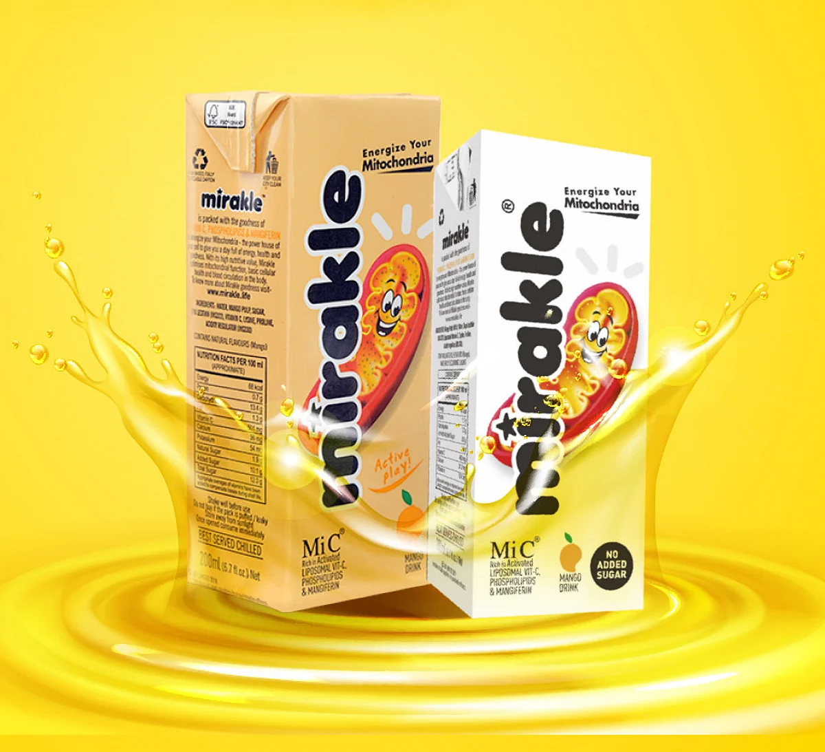 Mirakle, a health drink infused with Vitamin C to boost immunity