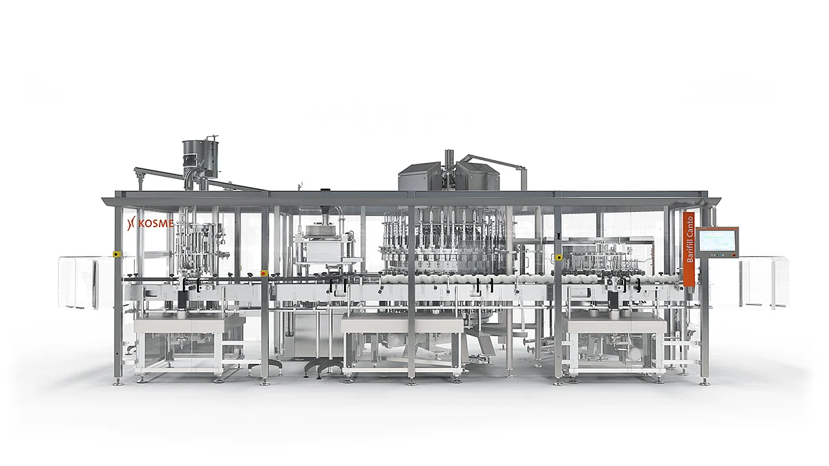 Kosme Barifill Canto - multipurpose filler for bottles and cans