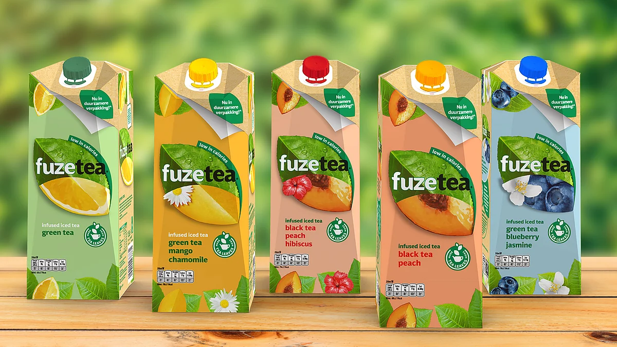 Coca Cola's Fuze Tea filled in SIG's signature packaging solution