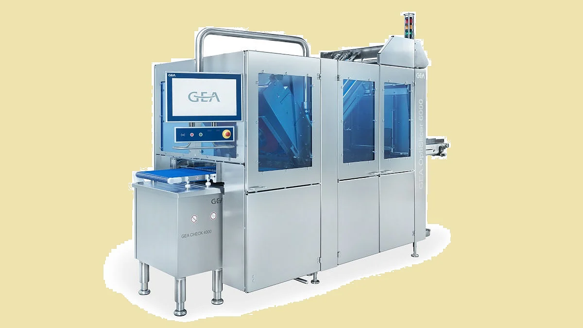 GEA OptiSlicer 6000 for meat and cheese precision slicing