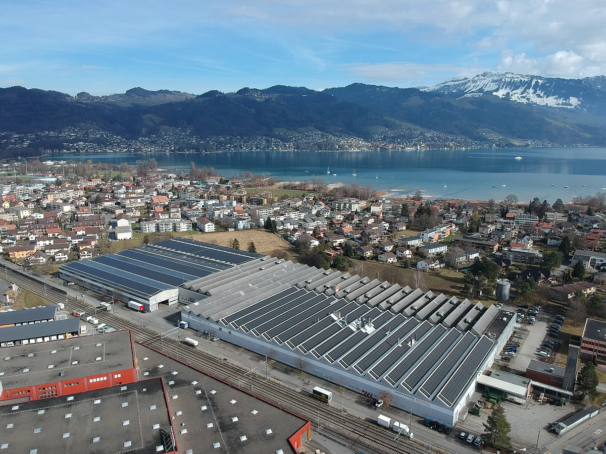 Hoffmann Neopac installs solar power systems in Switzerland