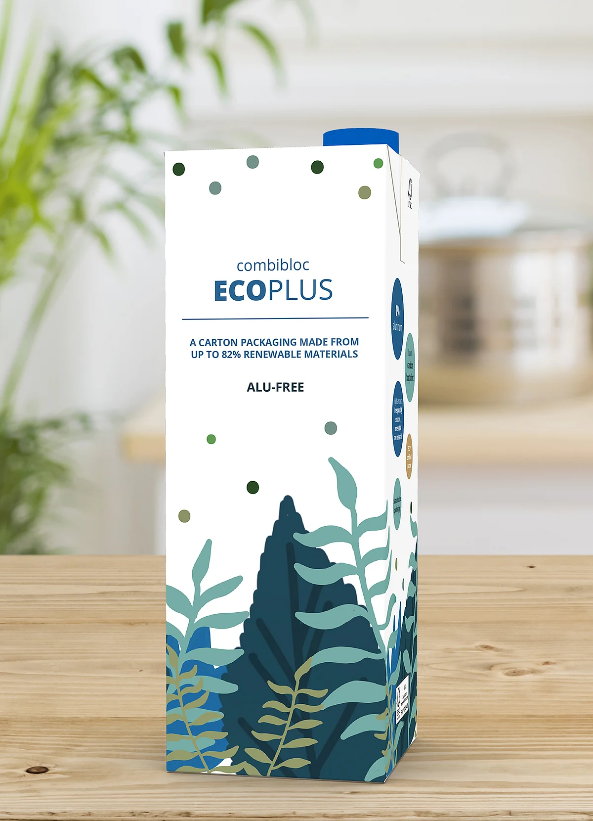 SIG’s aluminum-free combibloc ECOPLUS solution for combiblocMidi