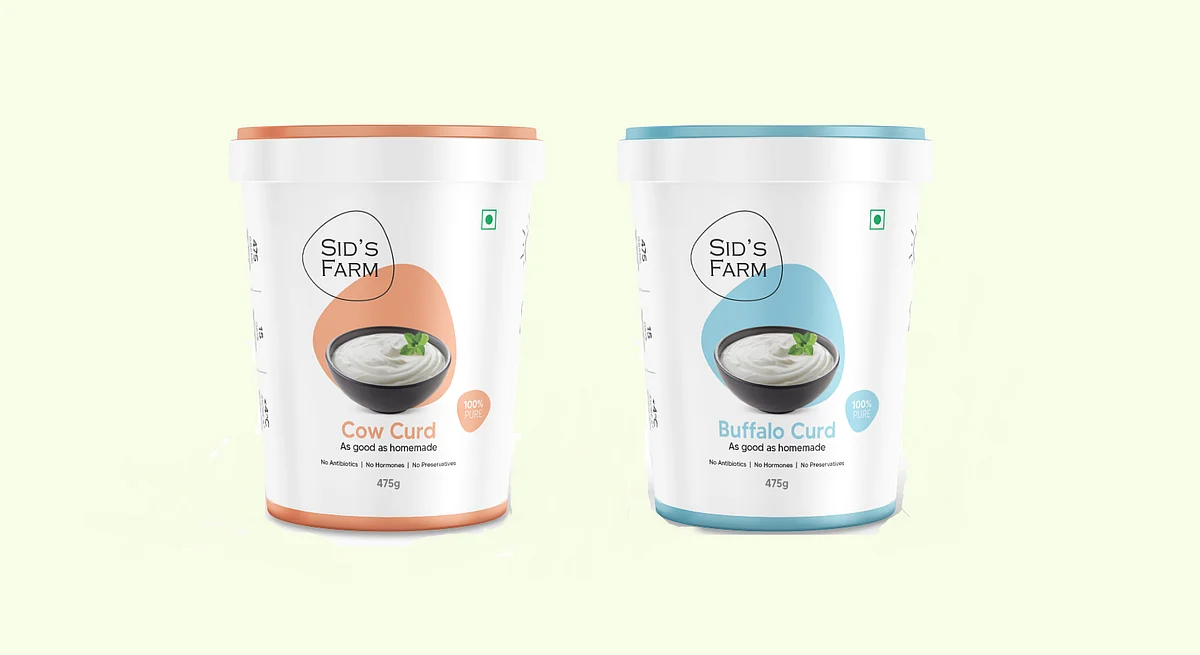 Sid's Farm introduces cow and buffalo curd cups