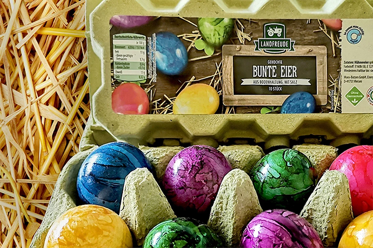 Huhtamaki launches Futuro, 100% plastic-free egg carton for cooked colored eggs