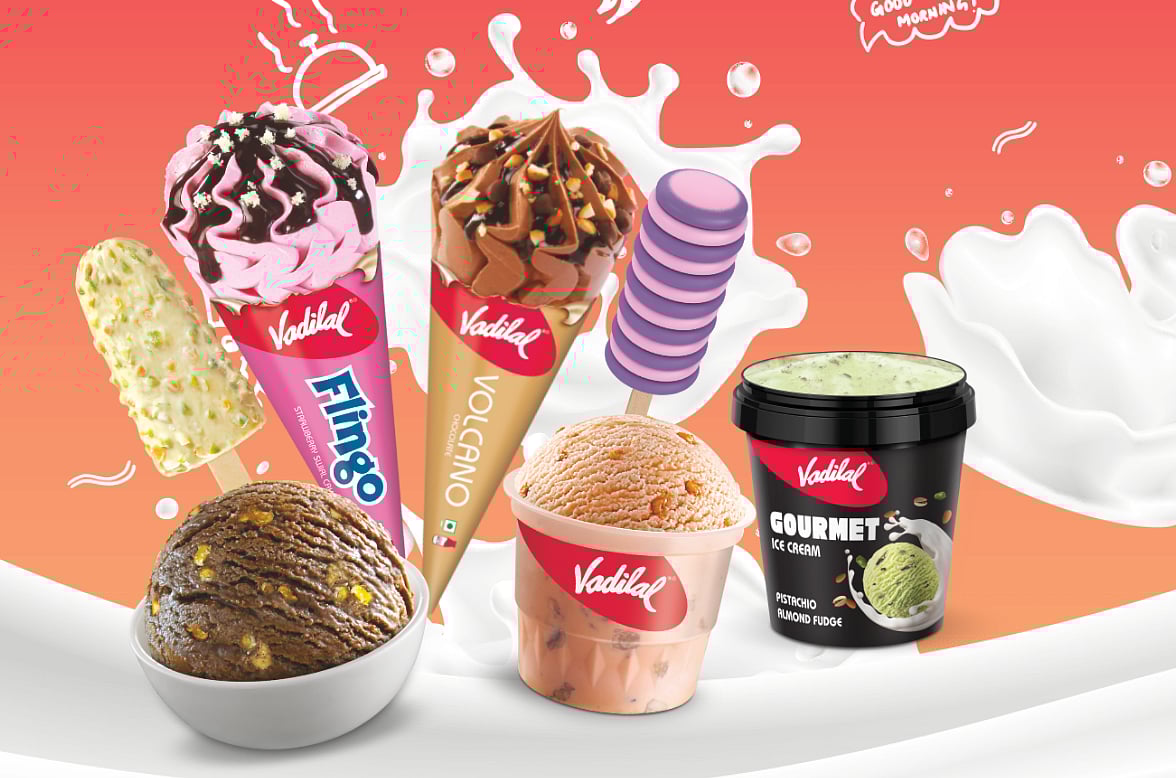 List of 21 Best Ice Cream Brands in India | Vadilal branded ice cream