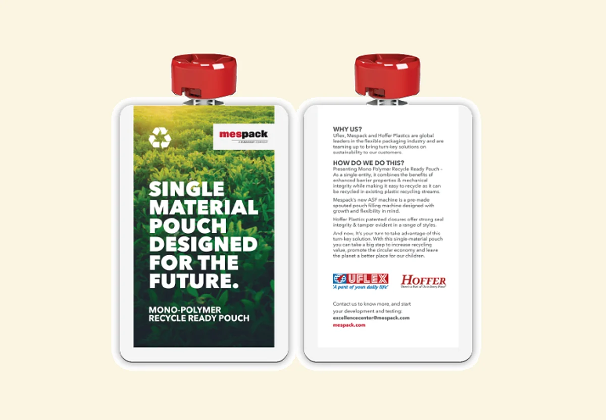 Uflex, Hoffer Plastics & Mespack partner to launch 100% Recyclable Mono-polymer Hot-Fill Pouches