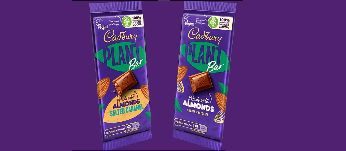 Mondelēz International introduces Cadbury plant bar