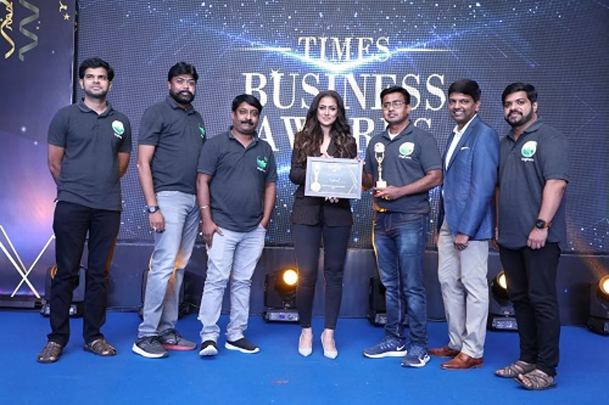 OrgFarm receives award for 'The Fastest Growing Online Organic Superstore in Chennai'