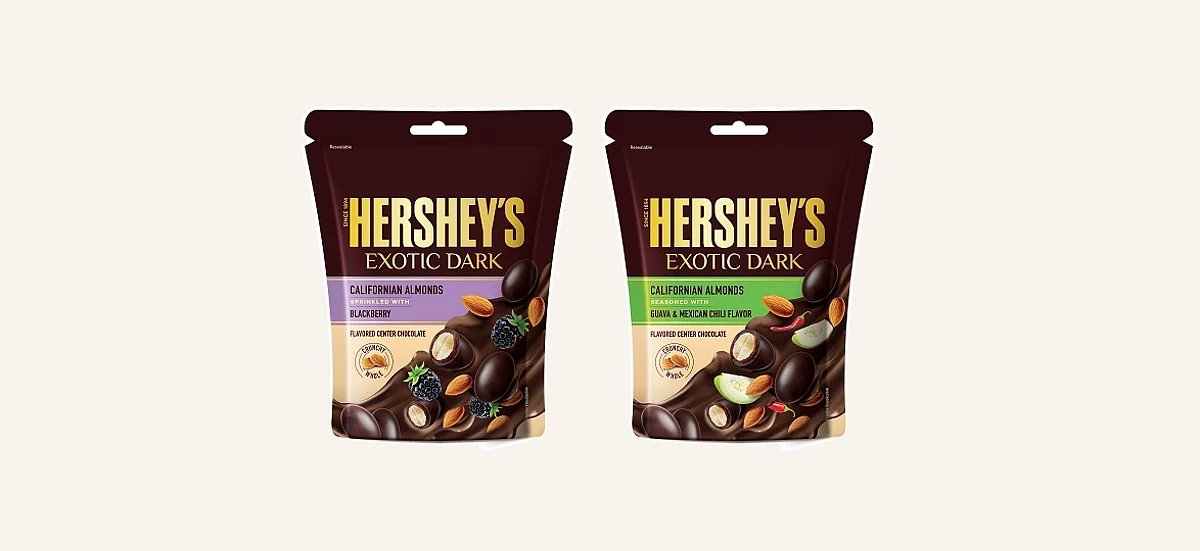 Hershey’s Exotic Dark adds two new flavors to its range