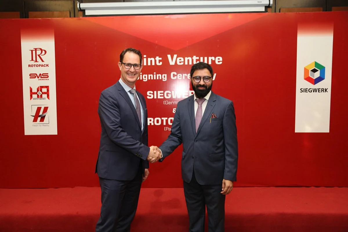 Siegwerk & Rotopack form a joint venture in Pakistan
