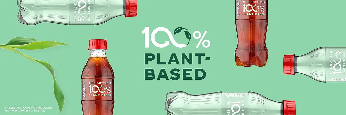 Coca-Cola unveils new prototype bottle made from 100% plant-based sources