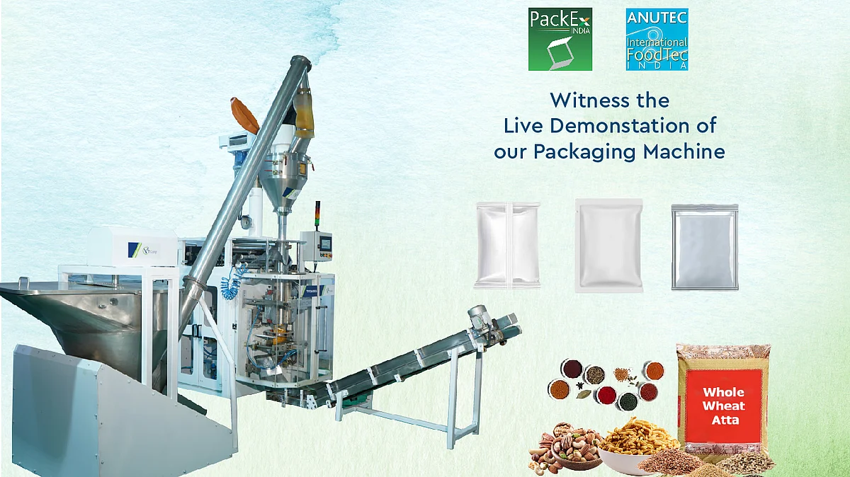 VT Corp to display VFFS with Auger Filler Packaging Machine at PackEx India 2021