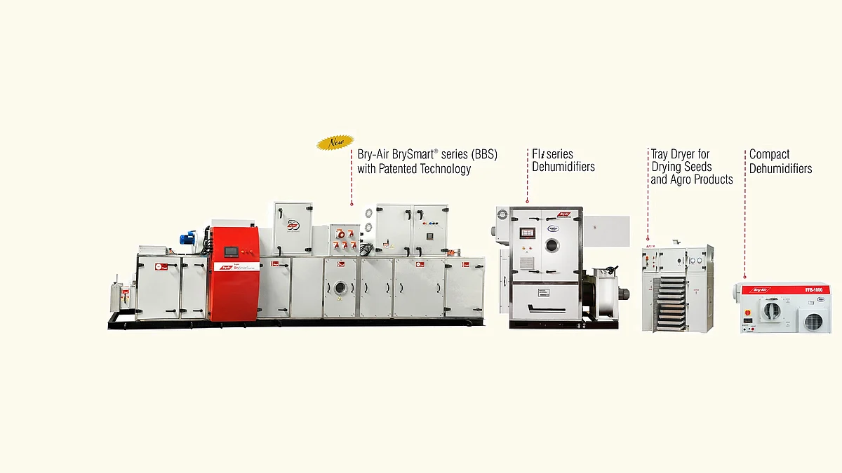 Bry-Air brings dehumidification & environment control solutions for food products at ANUTEC India