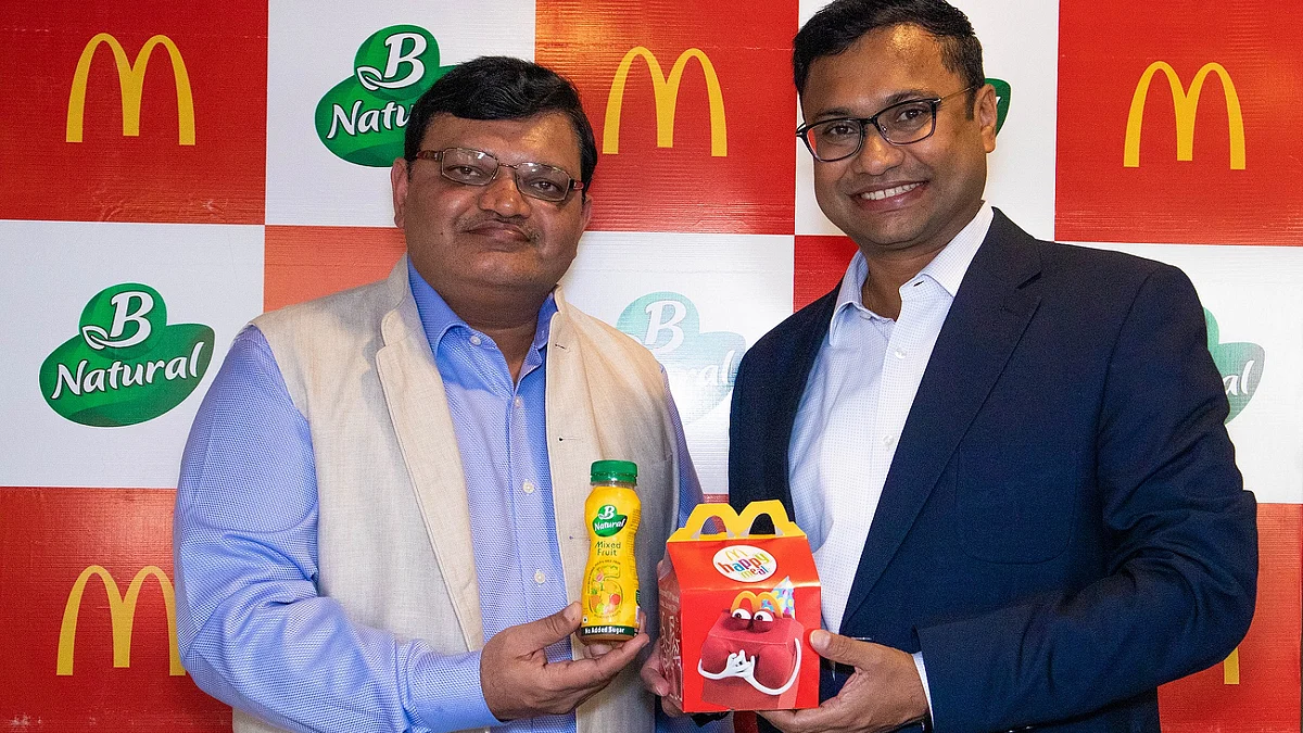 McDonald’s refreshes its Happy Meal with ITC’s B Natural Mixed Fruit