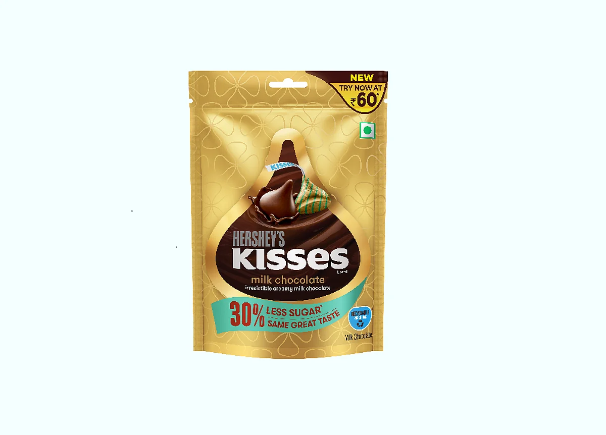 Hershey India launches Hershey's Kisses with 30% less sugar* packed in a recyclable pack