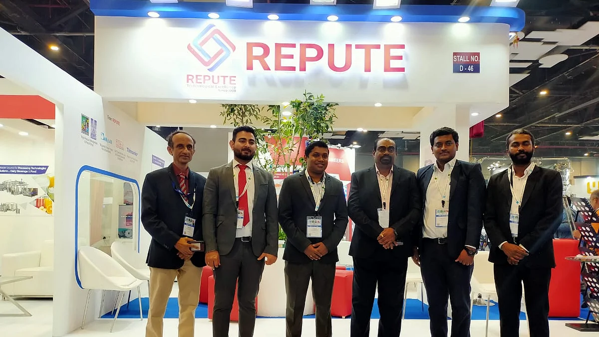 REPUTE team at ANUTEC - International FoodTech India
