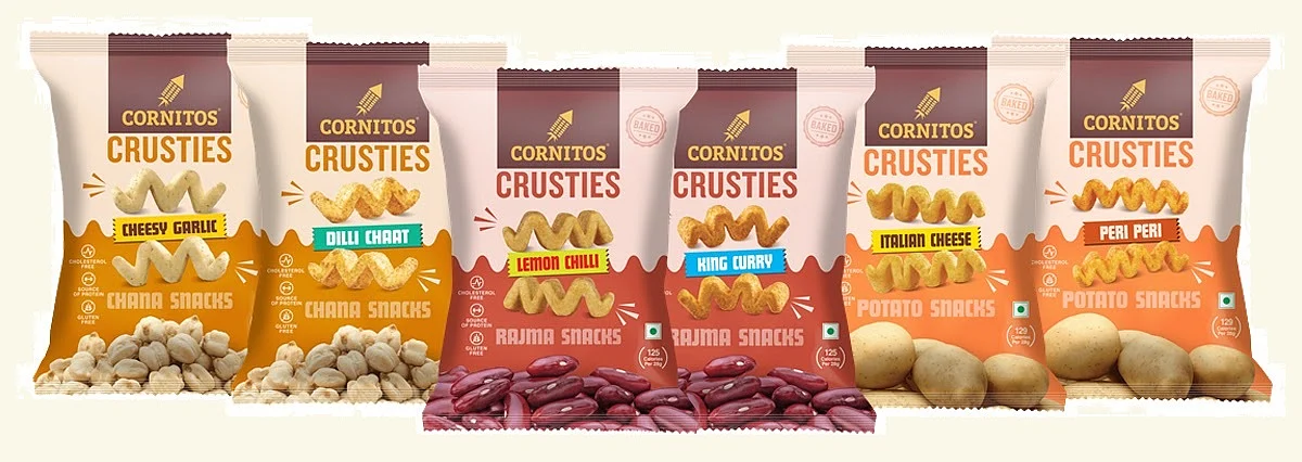 Cornitos launches 'Crusties' - A 100% baked snack for the season