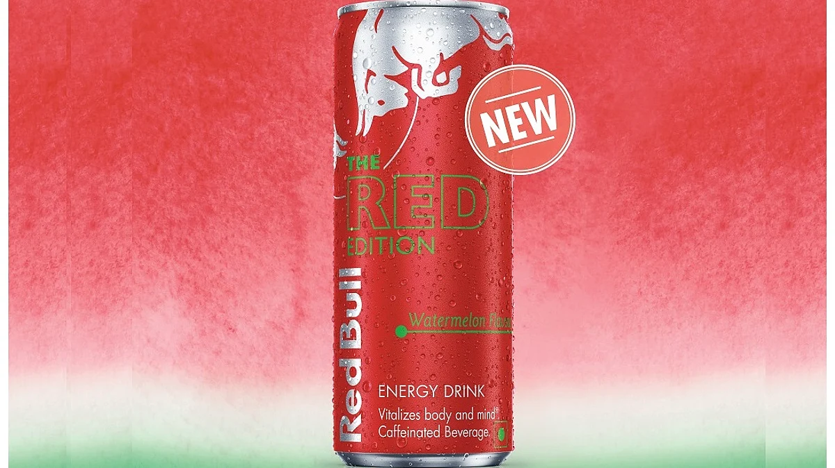 Taste of Watermelon with the red edition of Red Bull