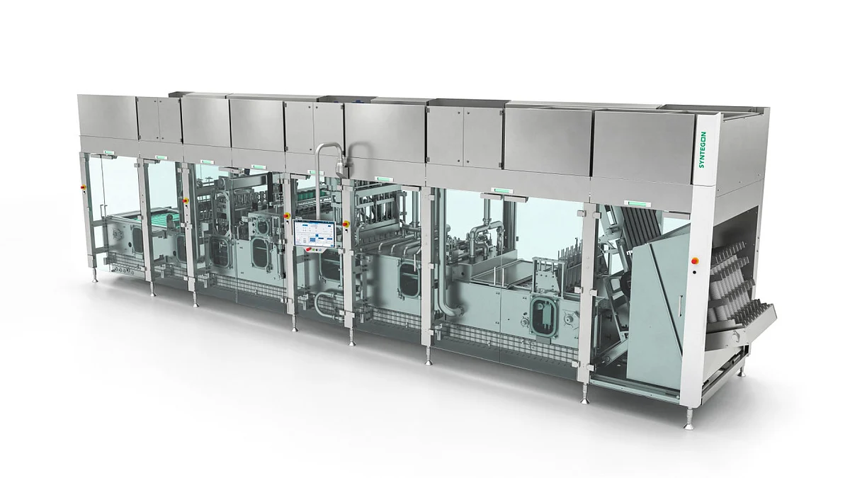 <div class="paragraphs"><p>The Ampack FCL filling machine uses hydrogen peroxide or chemical-free alternatives such as pulsed light to safely disinfect the packaging material.</p></div>
