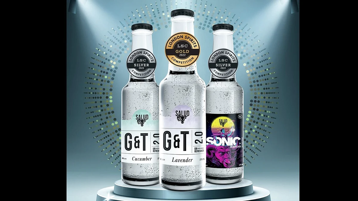 Salud Beverages bags 1 Gold and 2 Silver at the London Spirits Competition