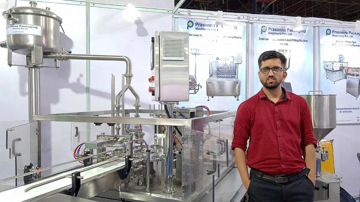 Prasanna Packaging Machinery displays its latest innovations in the dairy at IIDE