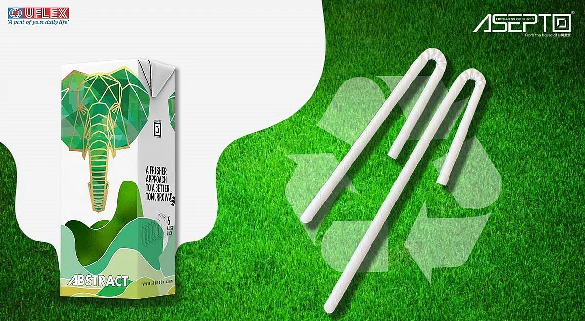 UFlex to set up India's first and world's fastest-speed manufacturing line for U-shaped paper straw for Asepto in Sanand, Gujarat