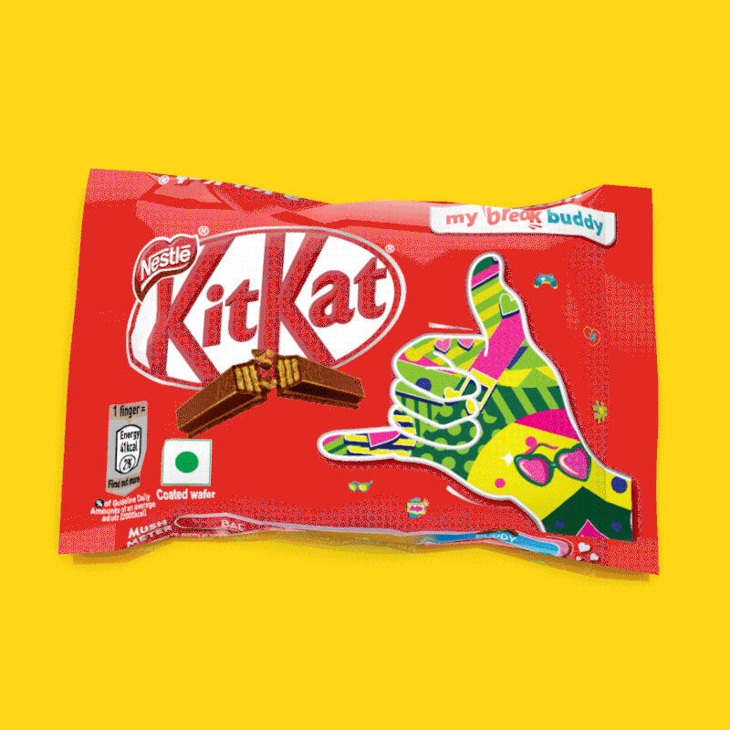 Huhtamaki prints 12 million unique packs for the Nestlé KitKat #LoveBreak series
