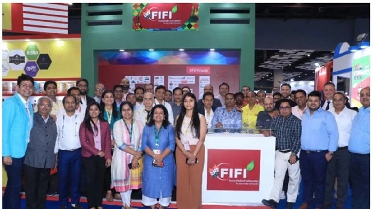 Exhibitors showcase quality food products at FIFI International Pavilion of AAHAR 2022