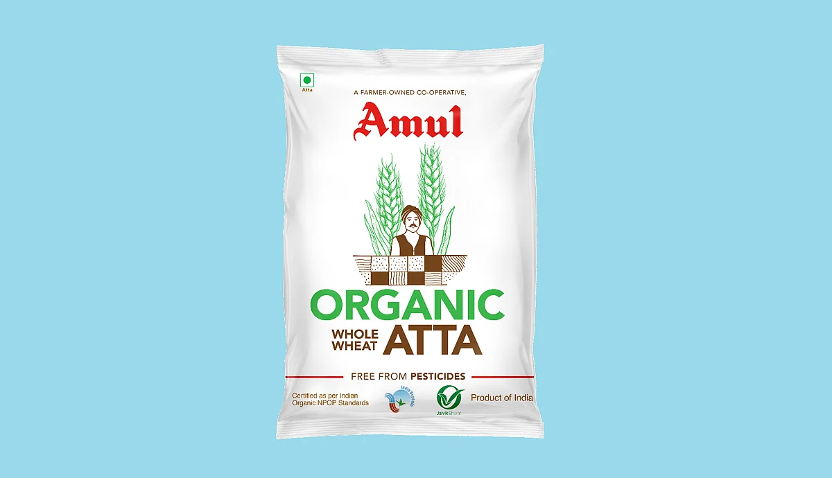 The first product of Amul Organic product portfolio is Amul Organic Whole Wheat Atta